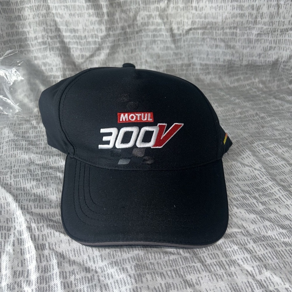 Motul 300V Motorsport Line strapback Hat  Men's One Size Black Top Racing Moto